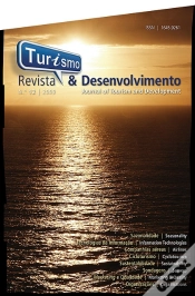 Capa do artigo Revista Turismo & Desenvolvimento N.º 12
