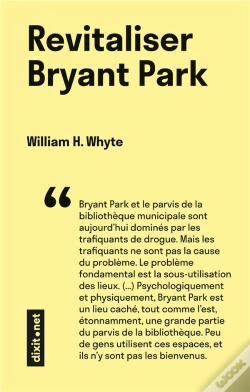 Capa do artigo Revitaliser Bryant Park