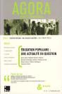 Revue Agora Debats Jeunesses T.44; Éducation Populaire : Une Actualité En Question - Preview