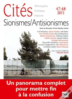 Capa do artigo Revue Cites Tome 47/48 : Sionismes/Antisionismes