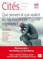 Revue Cites Tome 60 : Que Pensent Et Que Veulent Les Neurosciences Cognitives ? - Preview