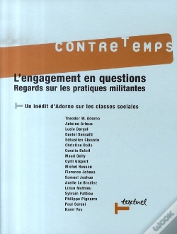 Capa do artigo Revue Contre-Temps T.19; L'Engagement En Questions ; Regards Sur Les Pratiques Militantes