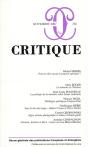Revue Critique T.726; (Édition Novembre 2007) - Preview