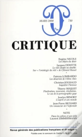 Revue Critique T.730