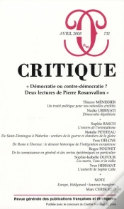 Capa do artigo Revue Critique T.731