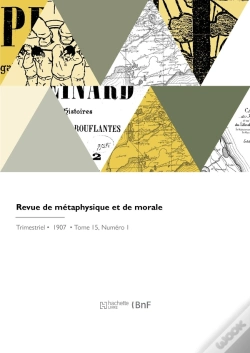 Capa do artigo Revue De Métaphysique Et De Morale