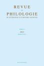 Revue De Philologie, De Littérature Et D'Histoire Anciennes Volume 97-2 - Preview
