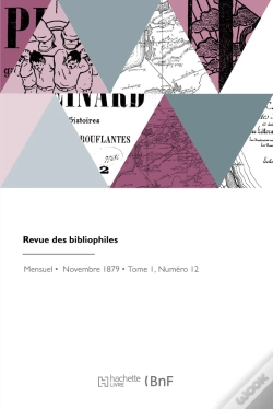 Capa do artigo Revue Des Bibliophiles