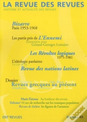 Capa do artigo Revue Des Revues 49 (La)