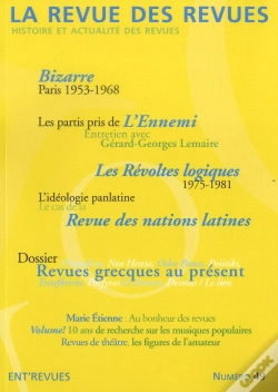 Capa do artigo Revue Des Revues 49 (La)