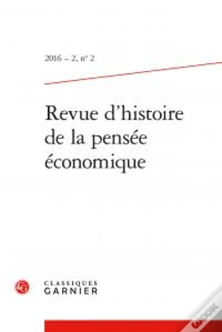 Capa do artigo Revue D'Histoire De La Pensee Economique N 2 2016-2