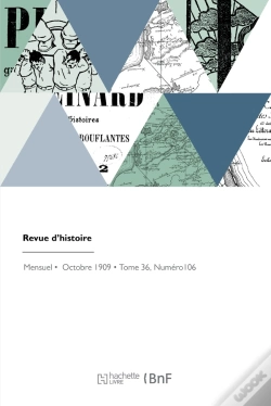 Capa do artigo Revue D'Histoire