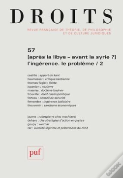 Capa do artigo Revue Droits T.57