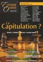 Revue Europe Et Orient T.3 ; La Capitulation ? - Preview