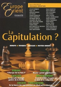 Capa do artigo Revue Europe Et Orient T.3 ; La Capitulation ?