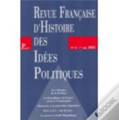 Revue Francaise (15) D'Histoire Des Idees Politiques