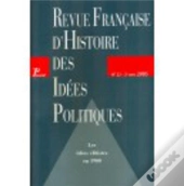 Revue Francaise (22) D'Histoire Des Idees Politiques