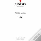 Revue Geneses T.76; Altérités Urbaines