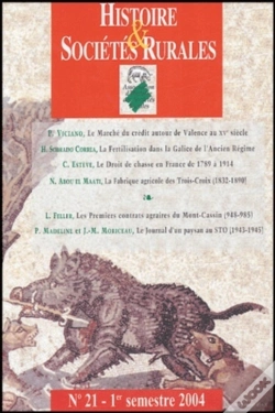Capa do artigo Revue Histoire Et Societes Rurales Tome 21