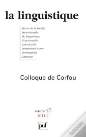 Capa do artigo Revue La Linguistique