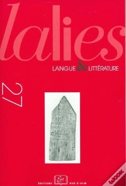Capa do artigo Revue Lalies : Lalies 27/2007
