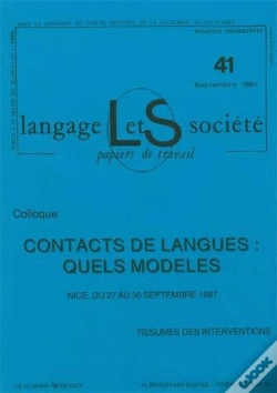 Capa do artigo Revue Langage Et Societe