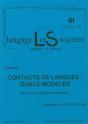 Revue Langage Et Societe - Preview