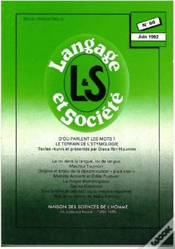 Capa do artigo Revue Langage Et Societe