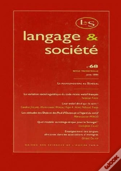 Capa do artigo Revue Langage Et Societe