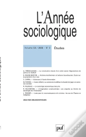 Revue L'Annee Sociologique T.58-2; Études