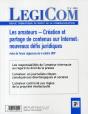 Revue Legicom T.41; Les Amateurs ; Création Et Partage De Contenus Sur Internet - Preview