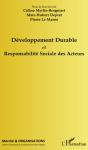 Revue Marché Et Organisations : Développement Durable Et Responsabilité Sociale Des Acteurs - Preview