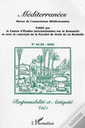 Capa do artigo Revue Méditerranées Tome 34.35 : Responsabilité Et Antiquité