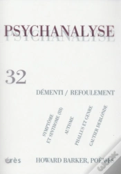 Capa do artigo Revue Psychanalyse T.32