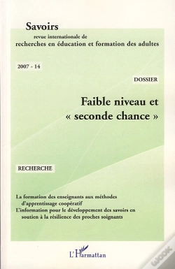 Capa do artigo Revue Savoirs T.14; Faible Niveau Et Seconde Chance