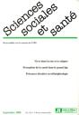 Revue Sciences Sociales Et Sante. Septembre 2008. Vol. 26 No3 - Preview