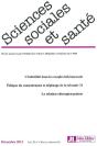 Revue Sciences Sociales Et Sante - Vol 30 - No4/2012 - Preview