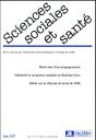 Revue Sciences Sociales Et Sante Vol 35 - N 2/2017 - Preview