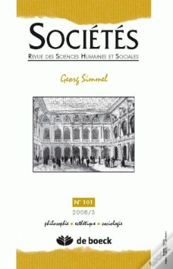 Capa do artigo Revue Sociétés T.1 ; Georg Simmel (Édition 2008)