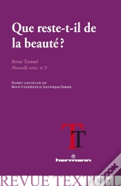 Capa do artigo Revue Textuel, Nouvelle Série, N°3 : Que Reste-T-Il De La Beauté ?