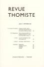Revue Thomiste - N 1 Et 2/2006 - Numero Double - Preview