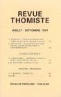 Revue Thomiste - N 3/1997 - Preview
