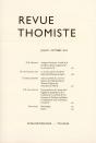 Revue Thomiste - N 3/2014 - Preview