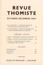 Revue Thomiste - N 4/2001 - Preview