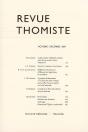 Revue Thomiste - N 4/2009 - Preview