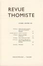 Revue Thomiste - N 4/2011 - Preview