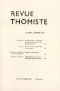 Revue Thomiste - N 4/2014 - Preview