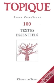 Capa do artigo Revue Topique T.100; Textes Essentiels