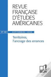 Capa do artigo Rfea N 101 (2004-3) - Territoires, L