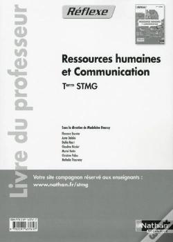 Capa do artigo Rh Communicaiton Term Stmg (Pochette Reflexe) Professeur 2015